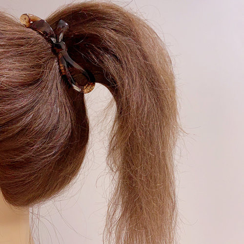 olacc香蕉夹树脂日韩简约发饰新