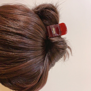 高级感简约发夹女后脑勺盘发抓夹鲨鱼夹2023年高端夹子发卡发饰新