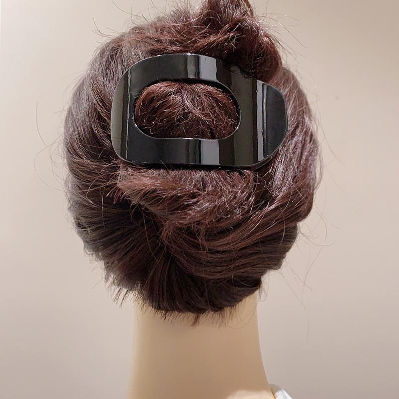 简约抓夹olacc树脂百搭发夹简约