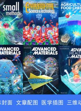 科研绘图 SCI 作图医学信号通路图学术杂志封面设计TOC动画作插图