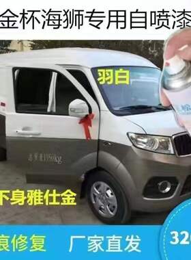 金杯小海狮X30L X30自喷漆划痕修补漆笔白色香槟金银色棕色专用