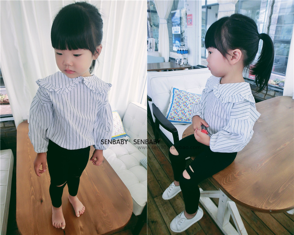 Chemise fille SENBABY à manche longue - Ref 2087428 Image 1