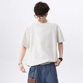 T恤个性 宅男社2026春装 潮牌 青少年大码 曼巴棉拼接短袖 新款 男士