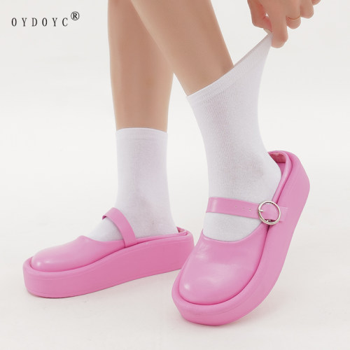 纯色袜子女中筒袜简约白色袜棉袜