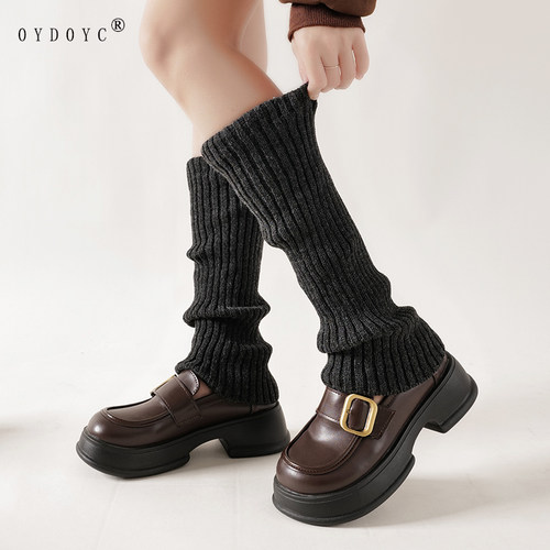 针织jk袜套袜子女洛丽塔堆堆袜