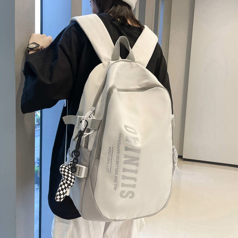 新款书包男初高中大学生背包女双肩包大容量防泼水15.6英寸电脑包
