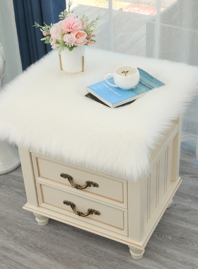 女孩草席咖床下绿蓝色加厚Ragolle毯极简轻奢茶几毯公主自习地毯