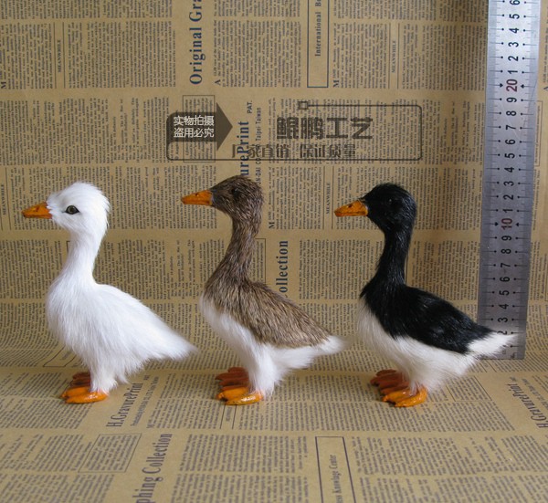 仿真野鸭静态模型标本早教认知