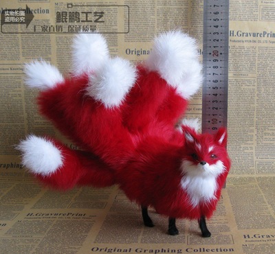 鸣狐仿真九尾刀剑乱舞漫展道具