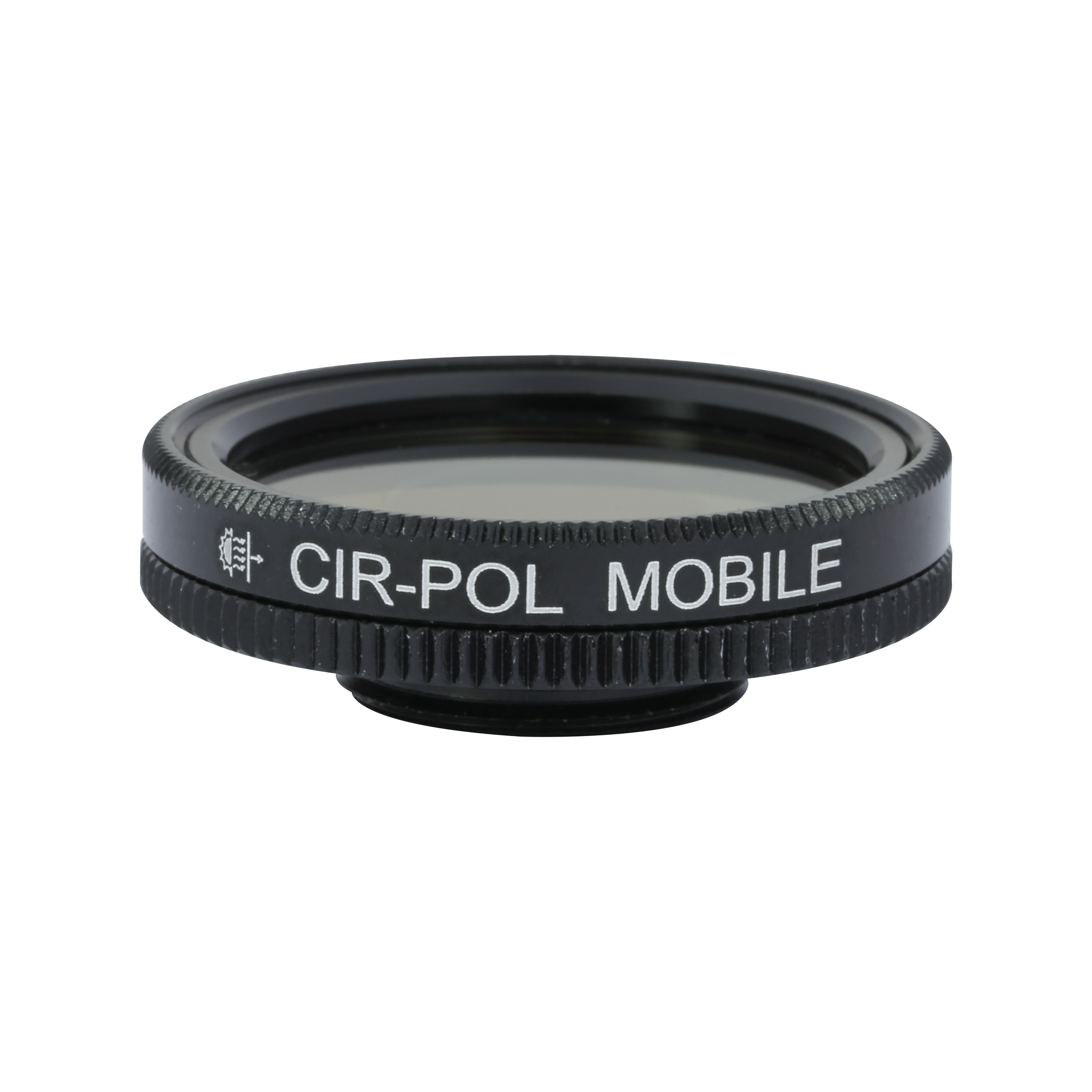 天丽专业迷你偏振镜cp25光学玻璃偏光镜高清夹子手机镜头