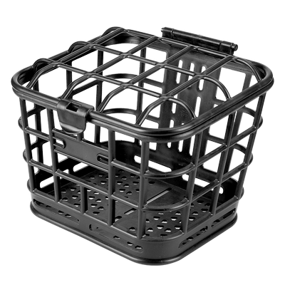 电动车车筐加粗带盖前车筐