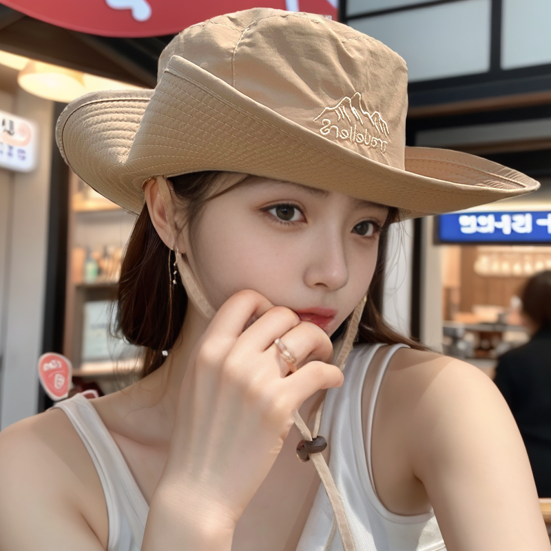 户外透气夏季渔夫帽男女