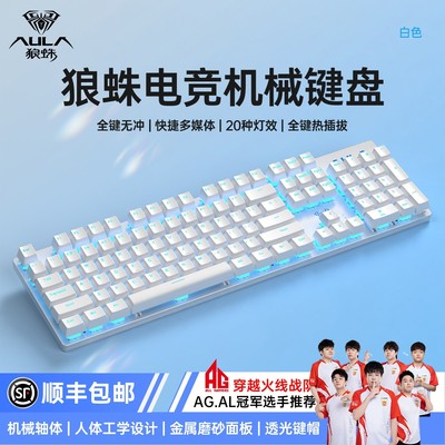 【十年老店】狼蛛热插拔机械键盘