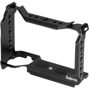 Selens/喜乐仕 索尼A7CII/A7CR相机兔笼单反快装板保护套配件适用NATO侧手柄微单兔笼手持云台稳定器摄影配件