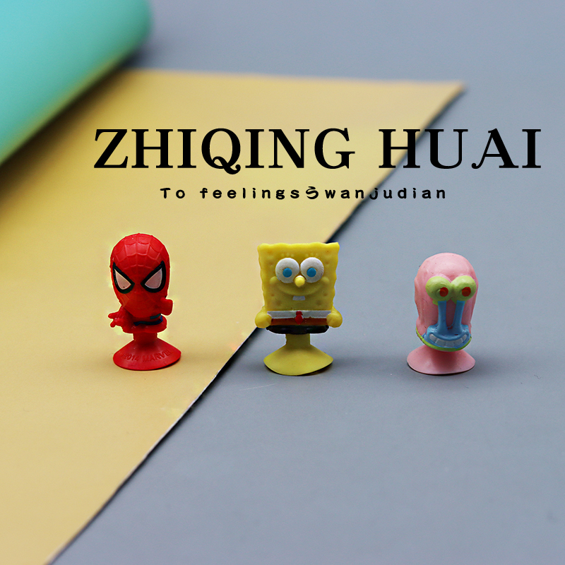 独立盲袋迷你微缩吸盘玩具蜘蛛侠