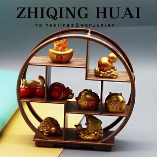独立盲袋招财进宝福袋金猪金钱龟过家家玩具摆件礼物模型新年财运