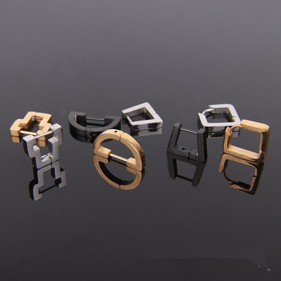 异型耳环梯形D型凸字型菱形耳扣