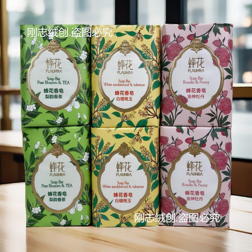 蜂花香皂梨韵春茶香125g