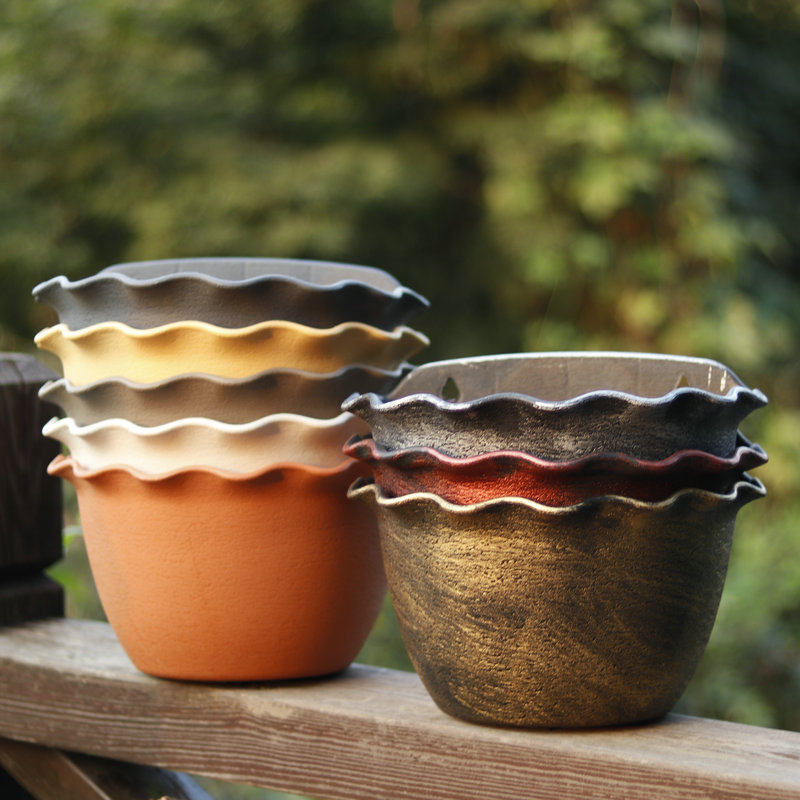 复古壁挂花盆加厚塑料绿萝多肉吊兰盆创意挂壁吊篮盆半圆挂式花盆,鲜花速递/花卉仿真/绿植园艺,花盆,淘宝优惠券,粉丝福利购,淘宝优惠卷