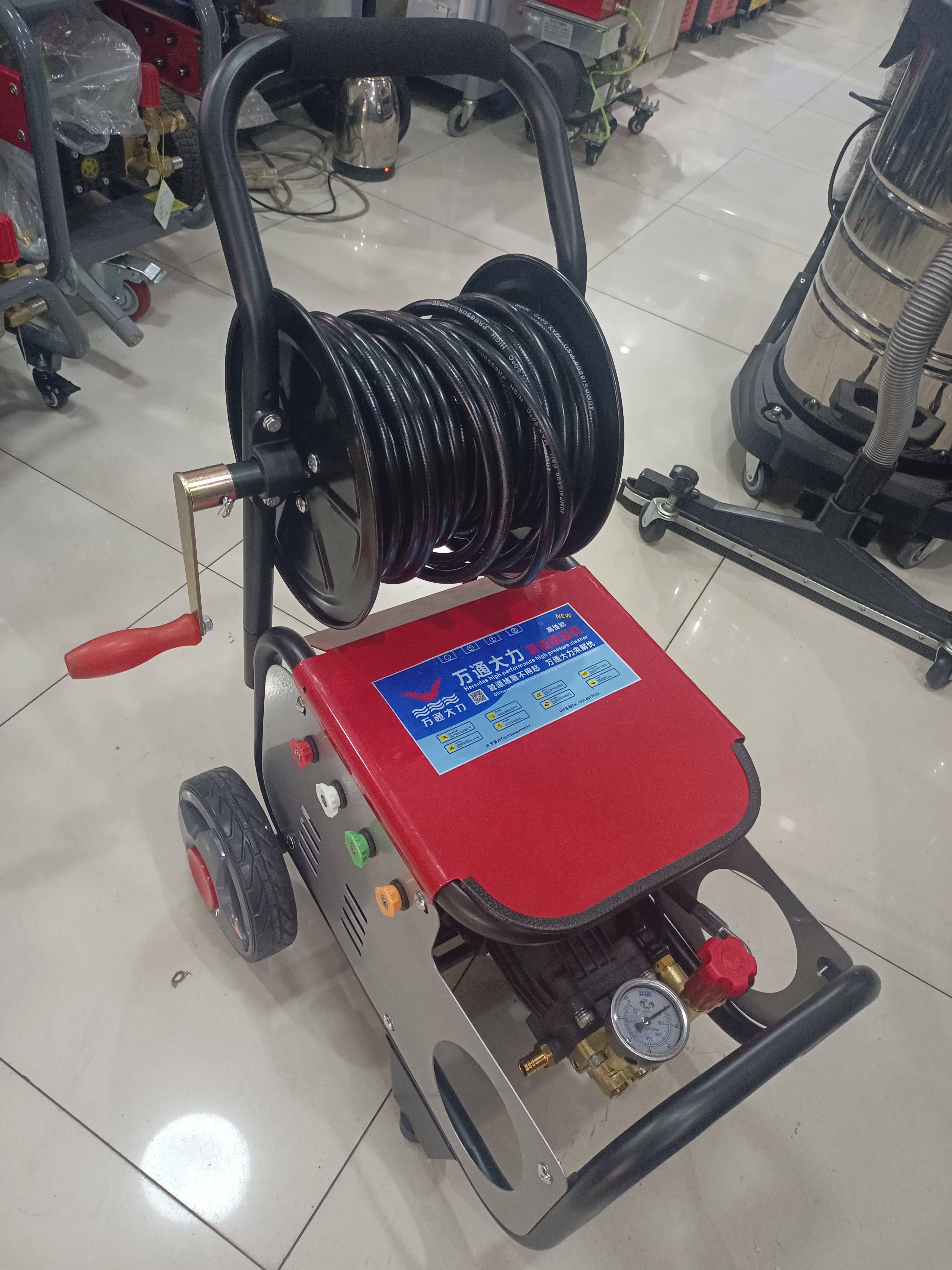 220v高压管道疏通机小型