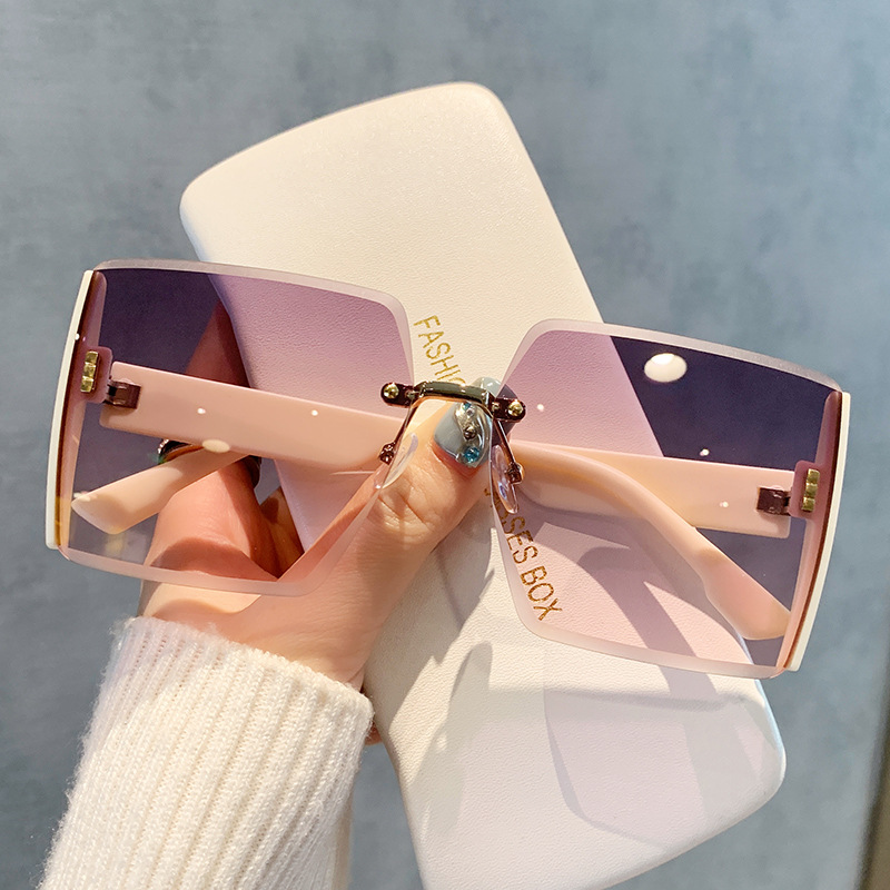 2025新款防紫外线太阳镜茶色韩版墨镜女潮高级感ins眼镜大框显瘦