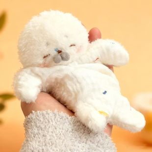 捏捏陪伴手偶吊绳海豹豆袋玩偶公仔毛绒玩具安抚娃娃儿童生日礼物