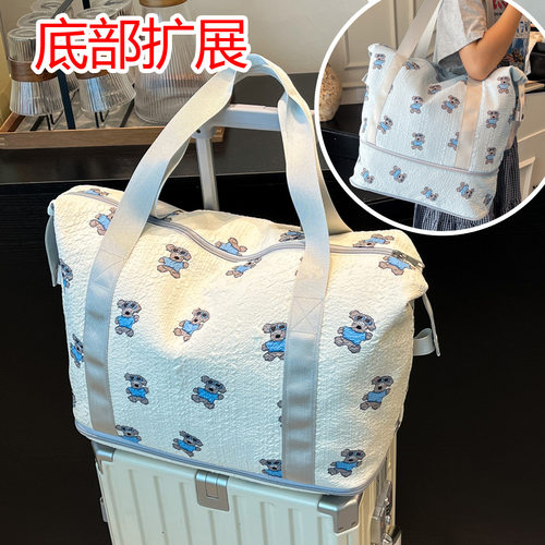 旅行包女大容量2026新款手提大包轻便短途旅游孕妇待产行李收纳袋