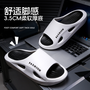 十大名牌拖鞋男士拖鞋夏季外穿2026新款运动防滑耐磨居家洗澡厚底