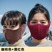 Кофейный бордовый комплект