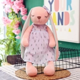 Плюшевый кролик, милая игрушка, успокаивающая тряпичная кукла для сна, подушка, подарок на день рождения