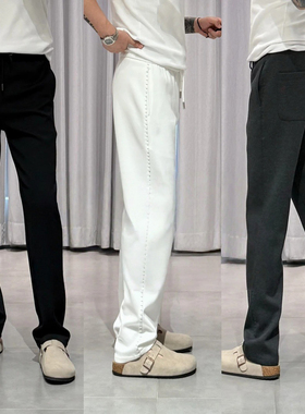 （秋款）BLANDOO “缝线设计” 抖音直播款垂感直筒休闲裤9BD601