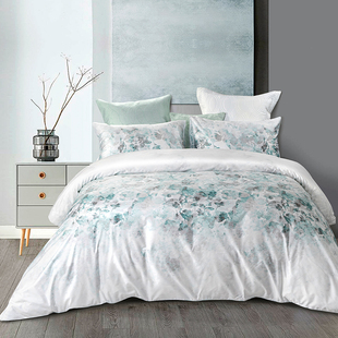 Natural Home/自然怡家防皱丝滑全棉纯棉四件套床上用品抗菌贡缎