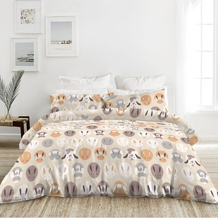 Natural Home/自然怡家【40支舒适透气四件套】全棉纯棉套件