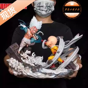 狒狒 FF 饿狼 琦玉 一拳超人手办