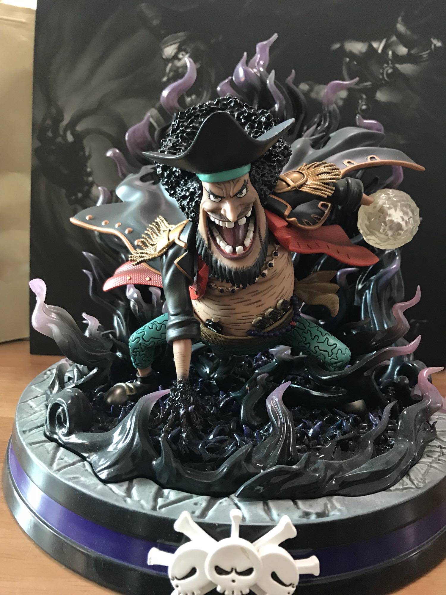 梦想小镇 bbt 海贼王gk手办 黑胡子sd 双果实能力