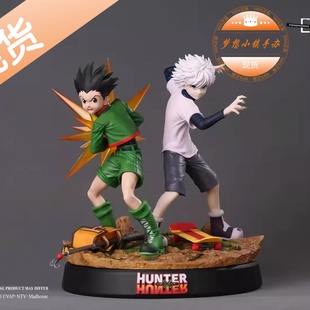 Espada Art 小杰与奇犽  全职猎人手办