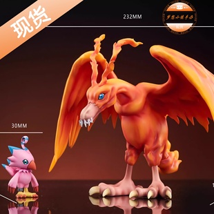 创世 巴多拉兽 比丘兽 数码宝贝雕像手办
