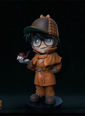 梦想小镇 XR-toys 名侦探柯南 福尔摩斯 手办