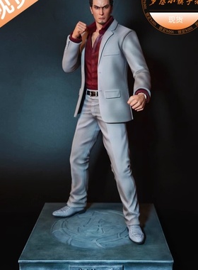 陆行鸟 CHOCOBO 桐生一马 手办雕像