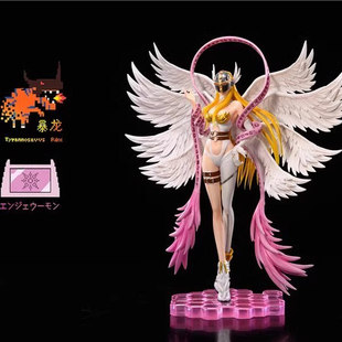 暴龙 巨浪 神圣天使兽 天女兽 限量手办GK