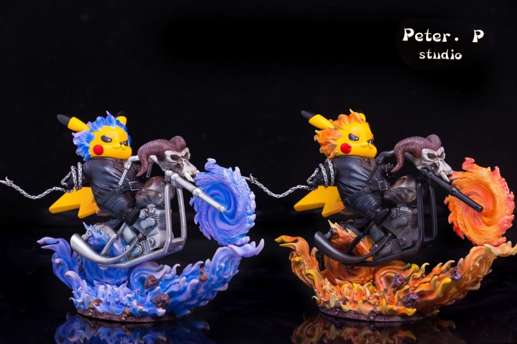 梦想小镇 Peter.P studio恶灵骑士皮卡丘手办-封面