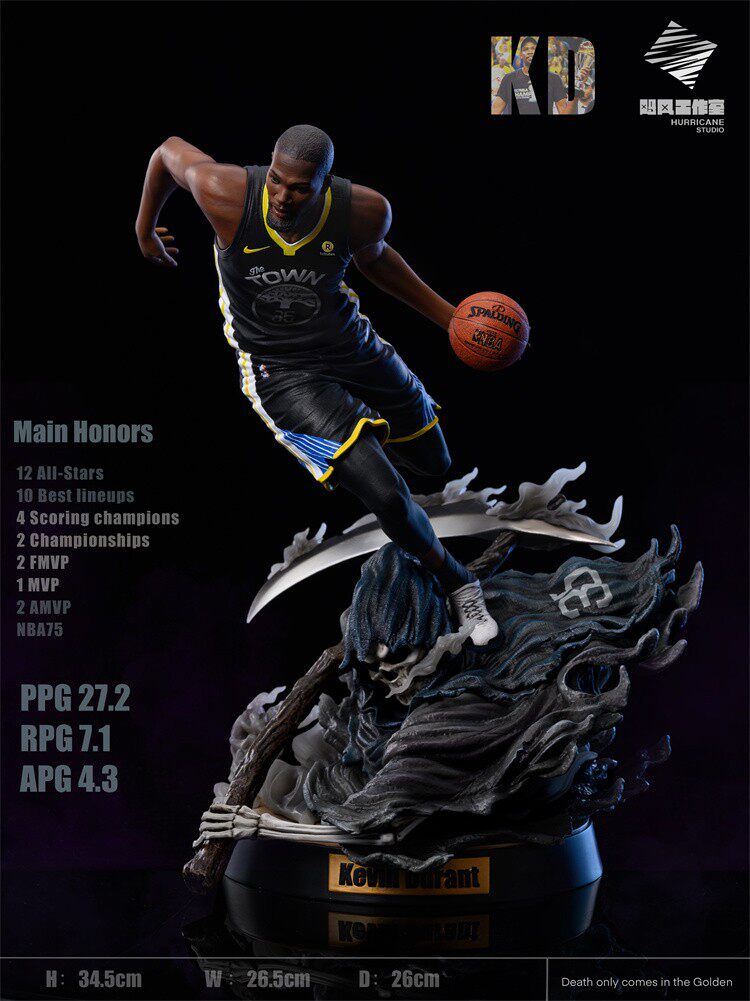 飓风 死神 杜兰特 NBA GK限量雕像手办