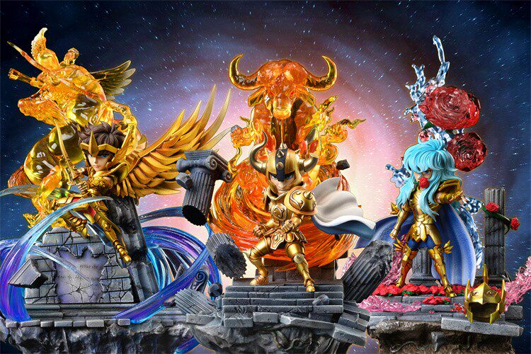 梦想小镇 G5 黄金十二圣斗士 射手座 金牛座 双鱼座 手办现货