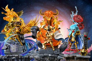 梦想小镇 G5 黄金十二圣斗士 射手座 金牛座 双鱼座 手办现货