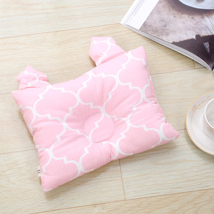 宠物枕头狗狗猫咪专用泰迪比熊可爱卡通小狗睡觉床品垫子粉色通用
