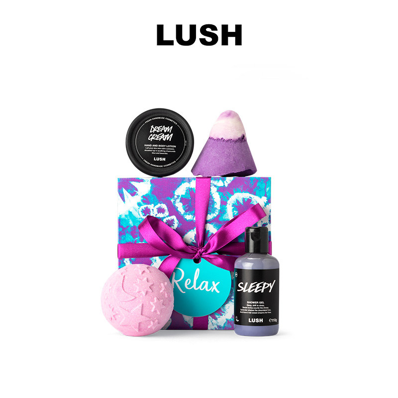 LUSH岚舒官方正品轻松一刻礼盒 泡澡球沐浴露面霜 男女礼物送礼,美容护肤/美体/精油,身体护理套装/礼盒,淘宝优惠券,粉丝福利购,淘宝优惠卷
