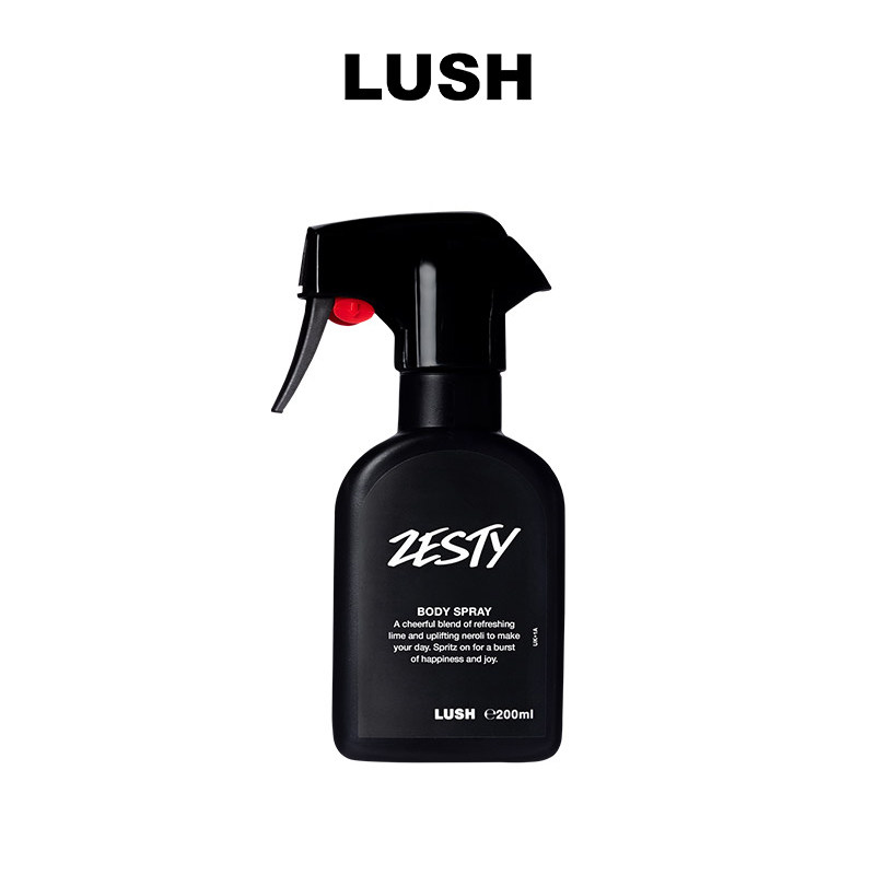 LUSH岚舒官方正品 狂热派对身体喷雾 柑橘果香清新调香氛男女礼物