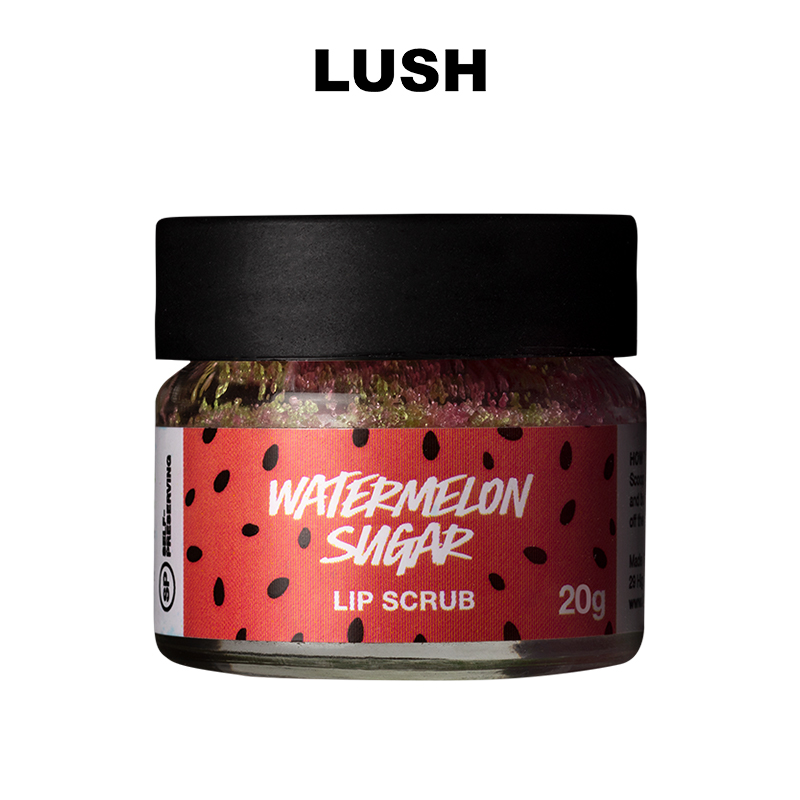 岚舒官方正品西瓜唇部磨砂lush