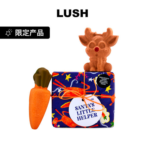 LUSH岚舒官方正品 佳节伙伴礼盒 精油泡澡球泡泡浴圣诞节限定礼物