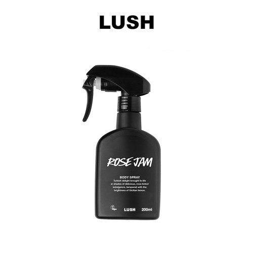 LUSH身体喷雾岚舒玫瑰果酱香甜